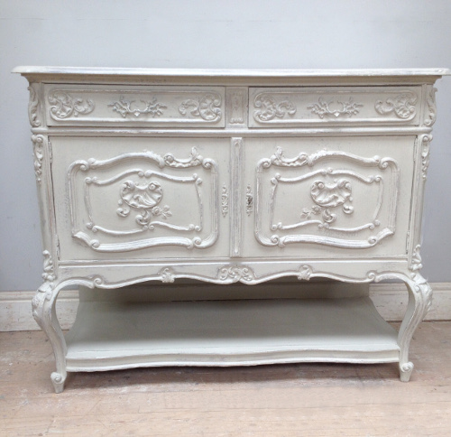 french antique rococo style sidebaord